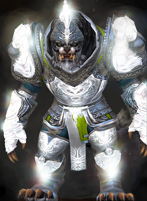 Guild Wars 2 Charr Heavy Male Achievement Rewards Armor Set - Radiant