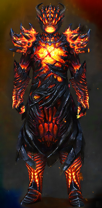 Male Achievement Rewards - Hellfire Guild Wars 2 Human Medium Male Achievement Rewards Armor Set - Hellfire